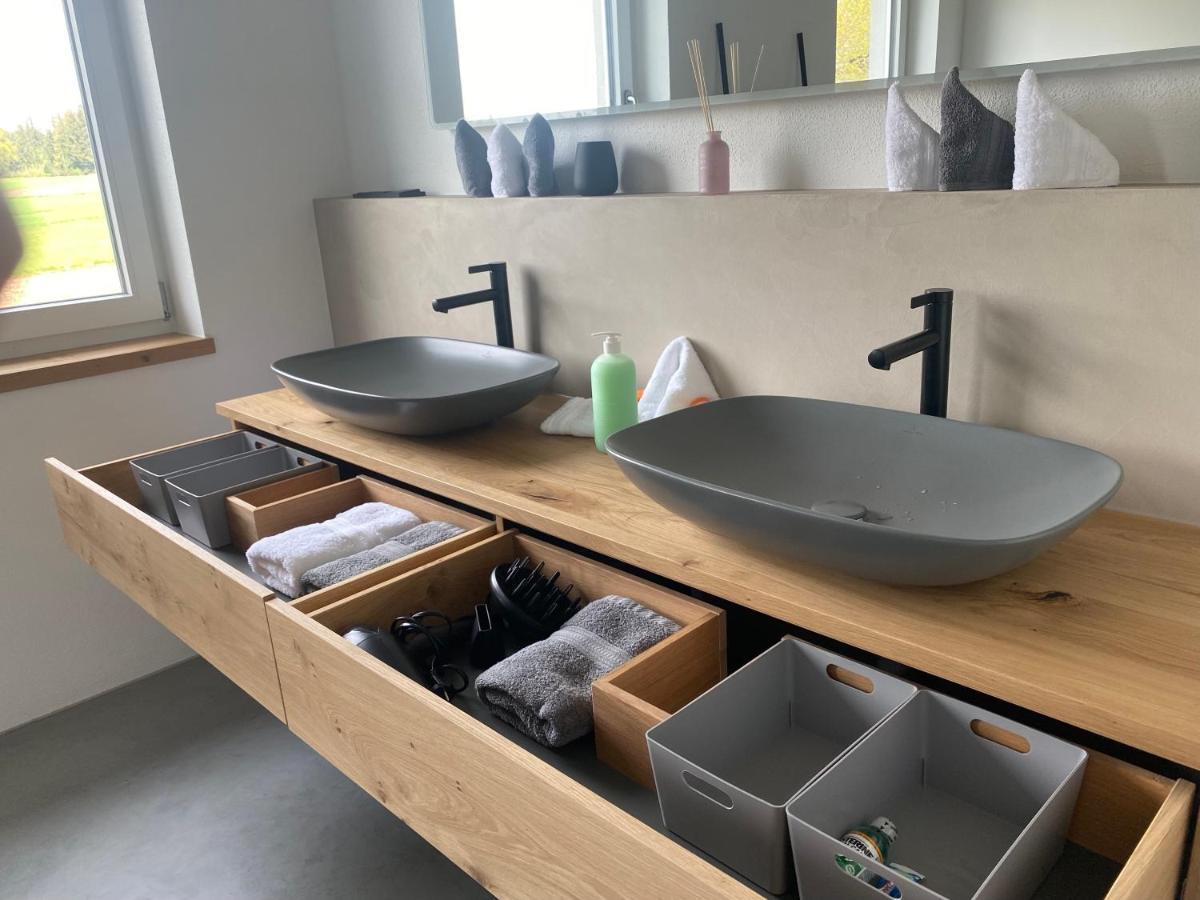 דירות ברייטברון אם כימזי Neubau Gruener Wolpertinger Designwhg 106Qm Barrierefrei מראה חיצוני תמונה